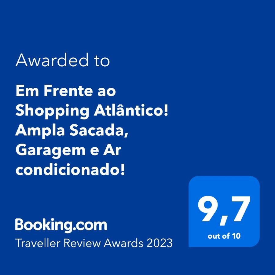 Em Frente Ao Shopping Atlantico! Com Sacada, Garagem E Ar Condicionado Apartman Balneário Camboriú Kültér fotó